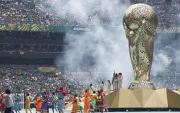 El grupo mexicano Los Ángeles Azules se presenta en la inauguración del Mundial de la FIFA 2026 este jueves, en el estadio Ciudad de México (México).