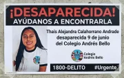 Thais Alejandra Calahorrano Andrade está desaparecida desde el 9 de junio, en Quito.