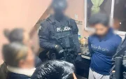 Fiscalía y Policía allanaron cuatro inmuebles en Guayllabamba durante la investigación.