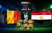 Bélgica y Egipto se miden en el Mundial 2026.