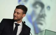 Martín Anselmi, en la presentación del Elche, imagen difundida por el club.