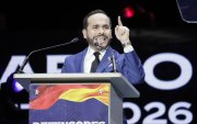 Abelardo De la Espriella, candidato a la presidencia de Colombia por el movimiento de derecha Defensores de la Patria.