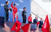 Lewis Hamilton celebró en el Gran Premio de Barcelona-Cataluña.