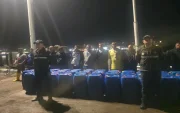 Los 13 sospechosos fueron detenidos en flagrancia y serán procesados por el presunto tráfico ilegal de combustibles.