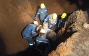El poliducto Esmeraldas–Santo Domingo ha registrado al menos dos incidentes vinculados a perforaciones clandestinas en 2026, uno en abril (foto) y otro en junio.