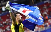 Vozinha, el portero estrella de Cabo Verde. Destacó en el empate 1-1 ante España.