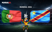 Mundial 2026: Portugal y Congo se miden en fase de grupos.