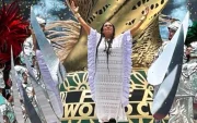 Lila Downs con una creación Joss Ramírez