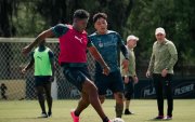 Los jugadores de Liga de Quito realizan una mini pretemporada.