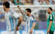 Lionel Messi en el partido contra Argelia en el Mundial 2026.