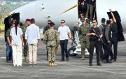 El mandatario Daniel Noboa recorrió Muisne y Esmeraldas como parte de su agenda.