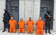 Alias Sampayo y tres policías ingresan a cárcel de máxima seguridad en Santa Elena.