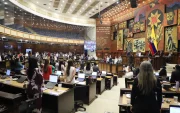Sesión del Pleno de la Asamblea durante el debate del proyecto sobre obesidad.