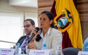 Noelia Caicedo Coello fue designada por el Ministerio de Educación, Deporte y Cultura como la interventora del COE.