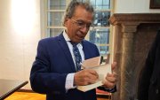 El poemario, publicado por el sello El Ángel Editor, se lanzó recientemente en la capital.