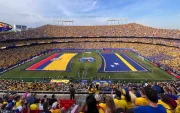Miles de ecuatorianos llegaron a Kansas City para apoyar a la Tri ante Curazao.