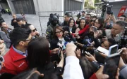 La ministra de Gobierno Nataly Morillo habló de tres posibles delitos.
