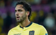 Leonardo Campana, delantero de la selección ecuatoriana.