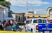 En el mercado del cantón La Libertad los sicarios asesinaron a una mujer embarazada
