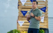 El presidente Daniel Noboa cumplió agenda en Manabí.