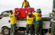 Rescatistas de República Dominicana llegan a Venezuela para sumarse a las labores de búsqueda de sobrevivientes tras los devastadores terremotos.