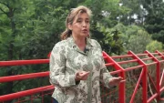 Sandra López es dirigente. Fue gerenta de la cooperativa de vivienda y suele ser convocada para contar la historia de cómo cuidan la quebrada Ortega, en el sur de Quito.