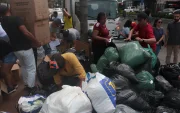 Venezolanos y guayaquileños se unieron para ayudar al país hermano tras el terremoto.