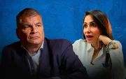 Luisa González y Rafael Correa expresaron posiciones opuestas sobre el papel de Rafael Saltos tras las primarias en Manabí.