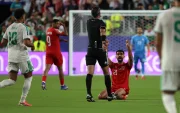 Slavko Vincic, árbitro esloveno, durante un partido del Mundial 2026.