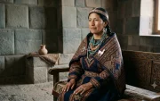 Recreación histórica hiperrealista de la noble incaica, esposa de Atahualpa.