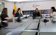 Mercedes Caicedo Aldaz es la presidenta del Consejo de la Judicatura de Ecuador.