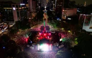 Multitudinaria celebración en el Ángel de la Independencia tras el triunfo de México sobre Ecuador en el Mundial 2026