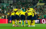 Selección de Ecuador en el último partido del Mundial 2026.