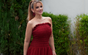 Valeria Mena se recupera en el hospital antes de volver a casa.