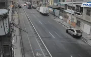 Las cámaras de Segura EP captaron el accionar policial.