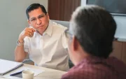 El alcalde de Machala, Darío Macas.