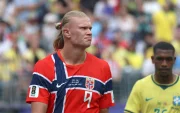 Erling Haaland, delantero noruego y figura de su selección.
