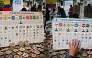 Imagen simbólica de la dispersión de candidaturas pues el Código de la Democracia no favorece las alianzas.