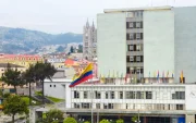 Edificio del Banco Central del Ecuador, en la ciudad de Quito.