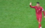 Cristiano Ronaldo saluda a la afición tras la eliminación de Portugal en el Mundial 2026.