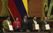 Este 7 de julio de 2027, la Asamblea posesionó a tres consejeros suplentes del CPCCS.