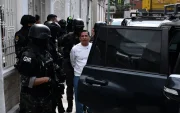 El alcalde de Machala fue aprehendido en su vivienda la mañana del lunes 6 de julio.