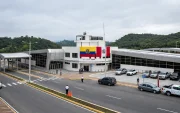 El Centro Binacional de Atención de Frontera (CEBAF), en el sector Macará-La Tina, en el límite entre Ecuador y Perú.