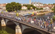 El Tour de Francia 2026 llegó a la etapa 8 este 11 de julio, con llegada en Bergerac.