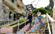 En Mapasingue, noroeste de Guayaquil, hay escalinatas que tienen potencial, aunque necesitan mantenimiento.