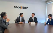 El embajador del Japón en Ecuador,Horiuchi Toshihiko mantuvo en junio una reunión con Xavier Rosero, presidente de Fedexpor.