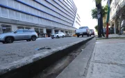 Los hechos violentos ocurrieron en las inmediaciones del estadio Capwell.