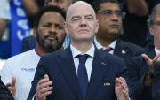 Gianni Infantino es el presidente de la FIFA. Durante el Mundial 2026, habla sobre la posibilidad de jugar con 64 equipos en el futuro.