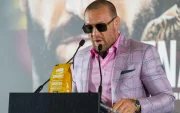 Fotografía de archivo del luchador irlandés Conor Mcgregor.