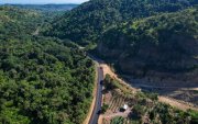 La ruta está ubicada entre las montañas y el objetivo es desarrollar a Sitio Nuevo como destino turístico